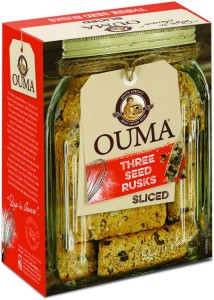 Ouma Sliced Butter flavoured Three Seed Rusk | Makro
