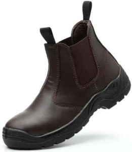 Better Shop Steel Toe Artificial Leather Safety Shoe Makro