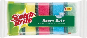 Scotch-Brite Muliti Colour Scourers Scrub Pad, Scrub Sponge