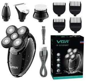 VGR Voyager Mens Pro Chiskop Grooming Kit Shaver For Men