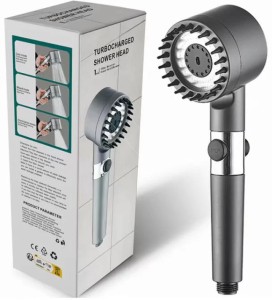 Turbo Charged Shower Head Handheld Shower Head