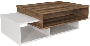 Decorum & Co Hudson Two-Tone Coffee Table Engineered Wood Side Table