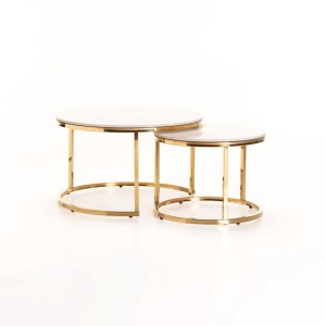 VIVIDITTO DF08014 Colada Set Of 2 Coffee Table