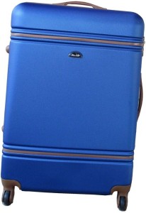 SMTE 1 Piece Nexco Travel Luggage Bag 31" - Blue Check-in Suitcase 4 Wheels - 31 inch