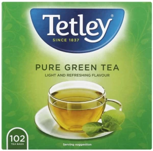 Tetley Pure Green Tea Box