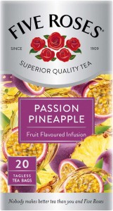 Five Roses Passion Pineapple Flavoured Tea Box | Makro