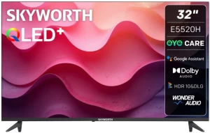 Skyworth 81 cm (32 inch) QLED HD Ready Google Smart TV