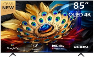 TCL 215 cm (85 inch) QLED Ultra HD (4K) Android Smart TV