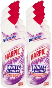 Harpic White & Shine Multipurpose Thick Bleach Lavender Liquid Toilet Cleaner