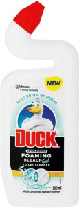 Duck Foaming Bleach Citrus Gel Toilet Cleaner