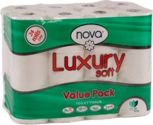 nova 2 Ply Toilet Paper Roll