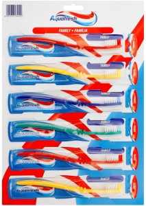 Aquafresh Toothbrush Family Carded Hard Toothbrush