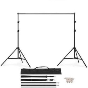 DW 3M X 2M Adjustable Backdrop Support Stand Photography Kit Tripod