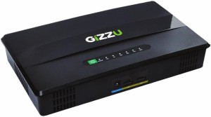 Gizzu GUP60WPRO 21600mAh Mini DC UPS for Router, CCTV Tower Model UPS