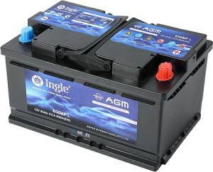Ingle 658 MFL AGM Car Battery 92 Ah Battery for Car
