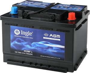 Ingle 652 MFL AGM 70 Ah Battery for All Vehicles