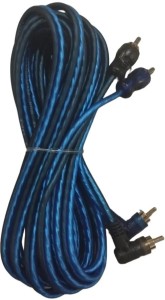 Ice Power 5 Metre Stereo Male RCA to Male Stereo RCA Plugs Hardwire Kit
