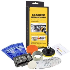 lilhe LOC BONDSO DIY Headlight Restoration Kit Metal for  Cars Transfer Case Repair Kit for  Car