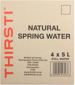 Thirsti Still Natural Spring Mineral Water