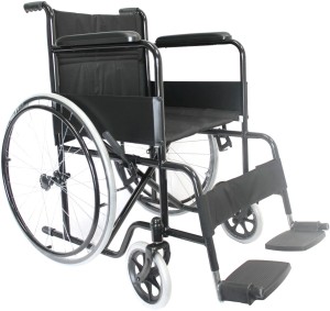 Winfar WIN24BASICW/CBLK Manual  Self-propelled Wheelchair, Attendant-propelled Wheelchair