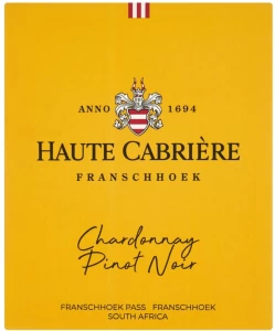 Haute Cabriere Chardonnay Pinot Noir White Wine