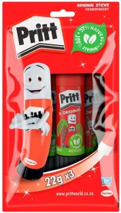 Pritt Original Glue Stick Adhesive