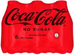 Coca-Cola No Sugar Low Kilojoule Soft Drink