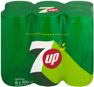 7 Up Lemon and Lime Flavoured Soft Drink