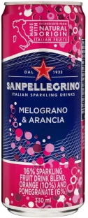 San Pellegrino Melograno & Arancia - Sparkling Fruit Drink Blend