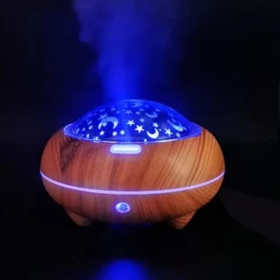 Aorlis Night Light Humidifier With 7LED Light Mode Portable Room Humidifier