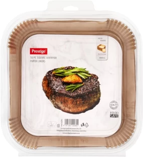 Prestige Square Air Fryer Paper Liners Airfryer Tray