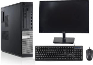 Dell Core i5 (8 GB/256 GB SSD/Windows 10 Pro/19 Inch Screen) with MS Office