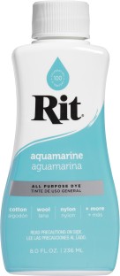 Rit All-Purpose Liquid Dye Aquamarine Do-it-yourself Kits Art and Craft Kit