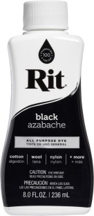 Rit All-Purpose Liquid Dye Black Do-it-yourself Kits Art and Craft Kit