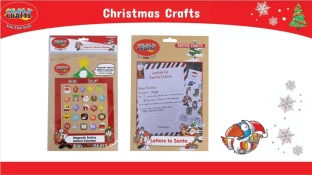 Crazy Crafts Christmas Crafts - Advent Calendar, Letter to santa Do-it-yourself Kits Art and Craft Kit