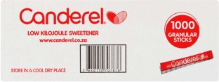 Canderel Low kilojoule sweetner sticks Sweetener