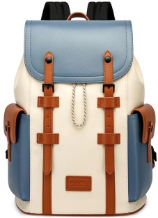 Mark Fairwhale Unisex Stylish Travel Laptop Backpack with Luggage Strap Laptop Backpack