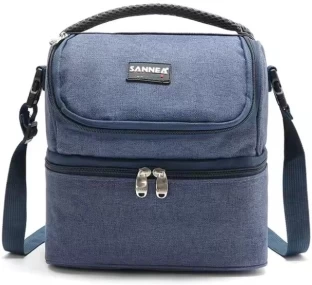 Sannea Blue Wave Thermal Multi-Layer Cooler Bag Waterproof Lunch Bag