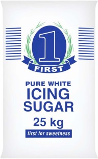 First Pure White Icing Sugar Crystals