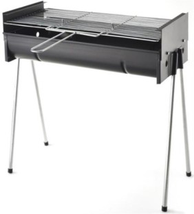 Metalix Large Adjustable Braai Stand Charcoal Braai