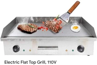 Eletric Flat Top Grill 2024 Eletric Flat Top 110V Electric Braai