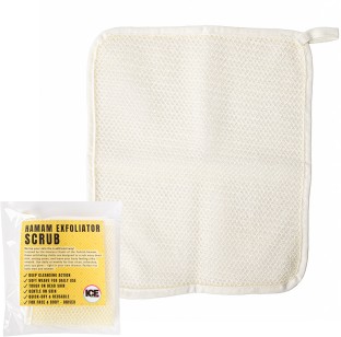 icebaebae Hamam Deep Cleansing Exfoliator Scrub Washcloth Bath Sponge For  Men & Women