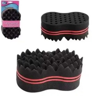 Perfect Dealz Twists Magic Barber Double Sided Sponge Bath Sponge For  Men & Women