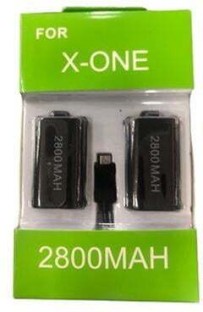 DW Xbox One Rechargeable Battery Pack 2800Mah Gaming Charger with Detachable Cable