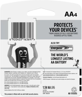 Energizer Max AA Alkaline  Battery