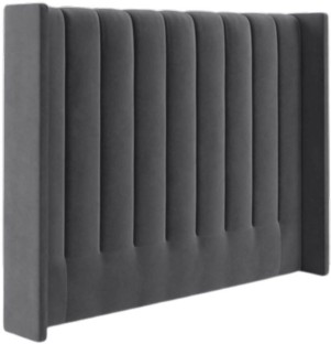 LIFESTYLE HOME Lifestyle Scarlet Paneled Headboard Queen Bed