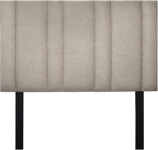 COMPLETE LIVING FURNITURE Mia Beige Headboard Queen Bed