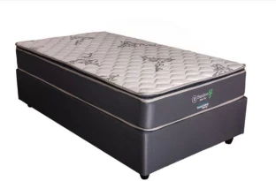 Sound Asleep Tech Bamboo Pillow Top Single Bed