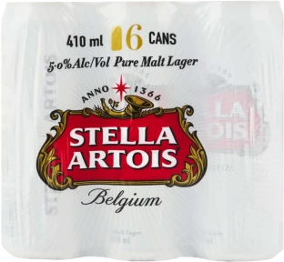 Stella Artois Pure Malt Lager Can