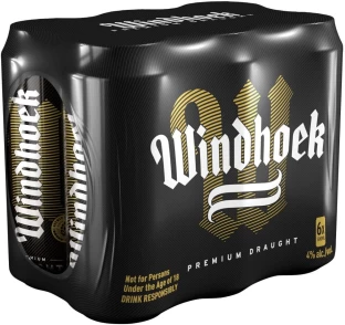 Windhoek Premium Draught Beer Can